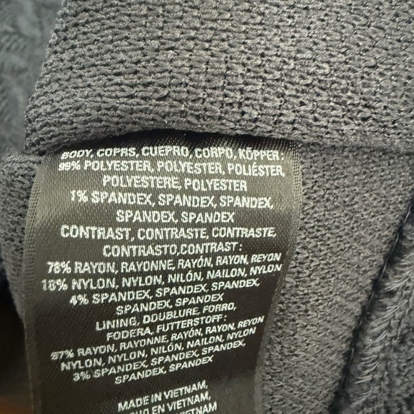 Anthropologie Maeve Colorblock Cable Knit Sweater Dress Womens 12 - Picture 6 of 6